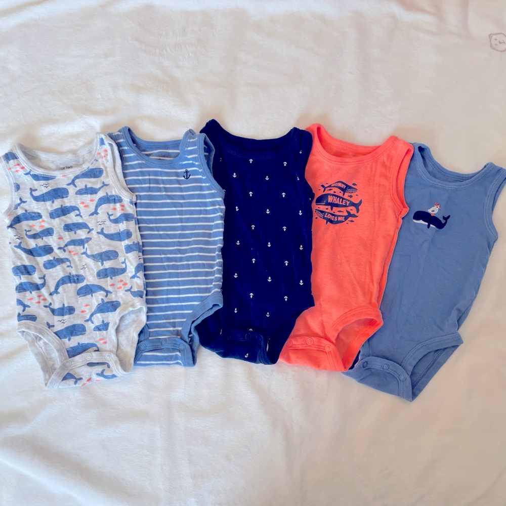 Carter’s Baby Sleeveless Onesies